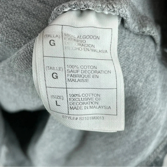 Disney Store mens Large mickey Polo Shirt gray 0116 - Picture 5 of 9